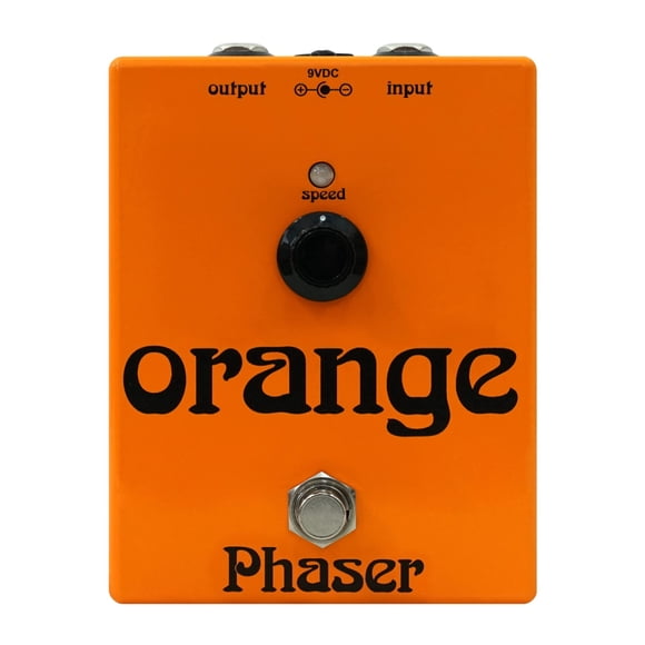 Pedal Phaser Orange Vintage Series con control de velocidad