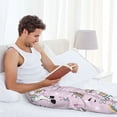 thumbnail image 6 of Picia No Drama Llama Mens Soft Woven Cotton Elastic Waistband Sleep Pajama Pant Lounge Sleep Pant With Pockets And Drawstring-XX-Large, 6 of 9