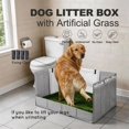 thumbnail image 2 of Alfombrilla de césped para perros HQ4US 4LEGS plegable con bandeja impermeable XL, 2 of 9