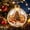Christmas Tree, variant on Glowing Christmas Diorama Ornament Ball, 3.15 Inch Light-Up Mini Holiday Scene with Warm LED Light, Festive Keepsake Gift for Tree Mantel, Holiday Decoration & Gifting Use