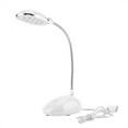 thumbnail image 2 of USB LED Lamp, Desk Light White Light USB Table Light Bright 13 LED USB Table Lamp, For Laptop Night Light Desktop PC Night Lamp, 2 of 8