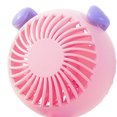 thumbnail image 2 of Pequeño Ventilador Usb Ventilador de refrigeración de mano Soporte para teléfono móvil Refrigerador de aire pequeño para el hogar (rosa) Wdftyju Libre de BPA, 2 of 4