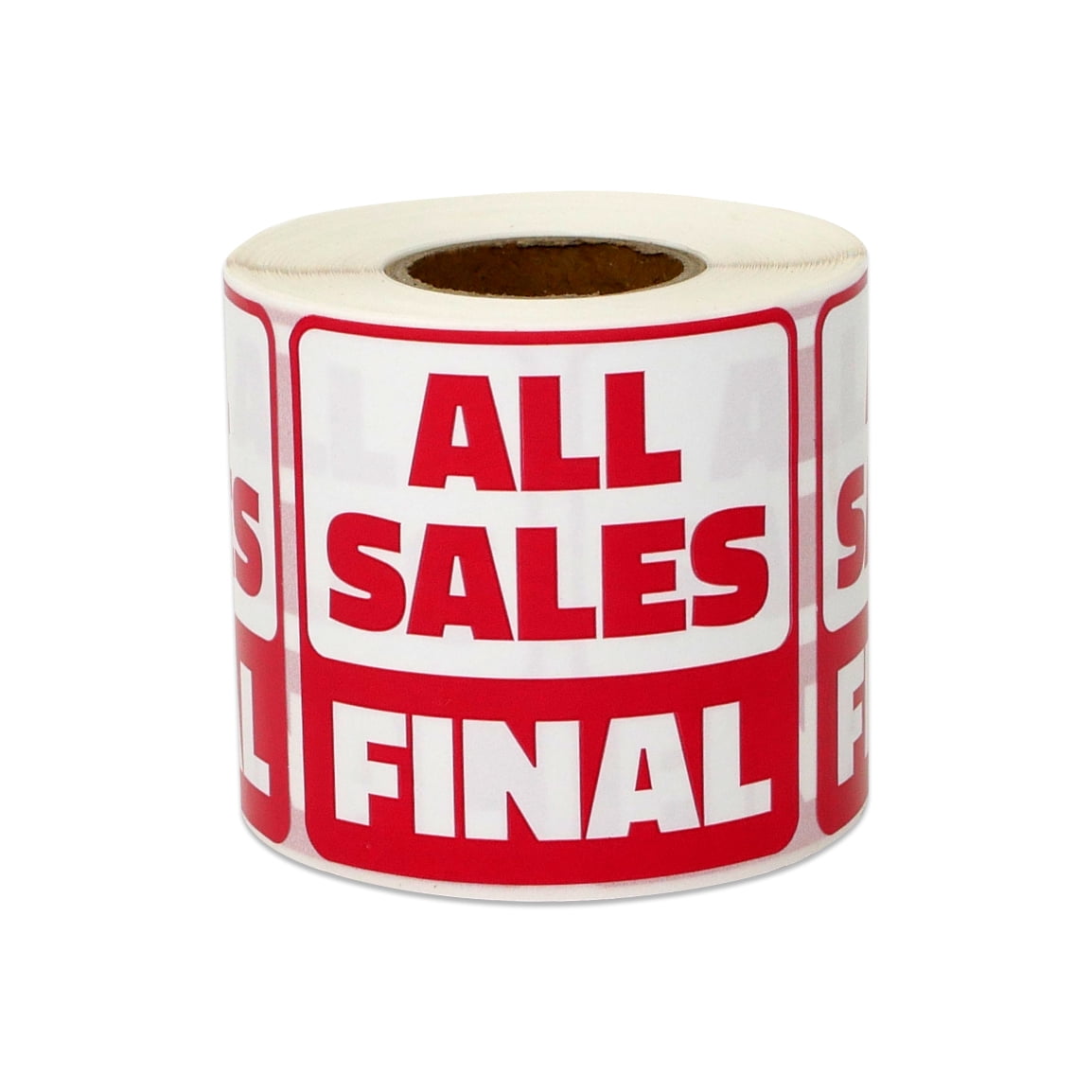 2" x 2" All Sales Final Stickers Labels for Retail Pricing, Sales or