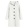thumbnail image 3 of JIAYUE Girls Outerwear Coats Long Sleeve Spring Autumn Button Down Hooded For Boys Classic Trench Style For Trendy Kids Jacket, 3 of 7