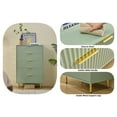 thumbnail image 4 of Sage Green Tall 5 Drawer Dresser for Bedroom 48" Modern Fluted Chest of Drawers Dressers, 4 of 6