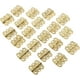 thumbnail image 2 of 12Pcs Antique Bronze/Gold 2927mm Door Cabinet Hinges Furniture Accessories Jewelry Boxes Hinge for Cupboard Furniture Fittings (Color : Gold), 2 of 4