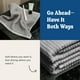 thumbnail image 4 of Juego de toallas de baño ONSEN Terry Cotton Waffle, paquete de 2 (gris niebla), 4 of 6