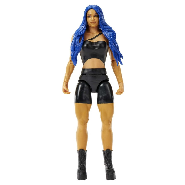スポーツ WWE figure set WWE Sasha Banks 6-inch Posable Action Figure, Wrestling Toy