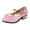 Pink, variant on Little Kids Girls Dress Pumps Glitter Sequins Princess Low Heels Princess Dress Shoes Party Dance Shoes Black Girls Dress Shoes,Gold,Size 12