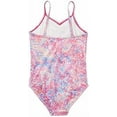 thumbnail image 2 of Speedo Girls Thin Strap One Piece Swimsuit Pink Medium, 2 of 4