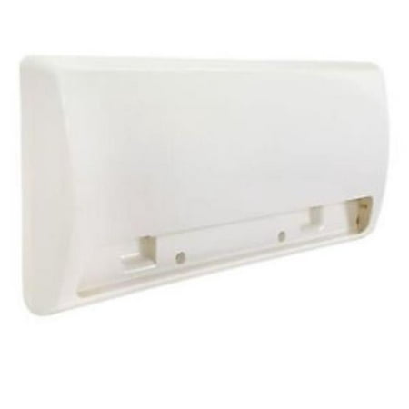 Stove Vent Hood Exhaust Cover, White