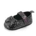 thumbnail image 6 of SPRING PARK Womens Slip On Shoes Bowknot Sequins Flower Girl Ladies Party Sneakers, 6 of 8
