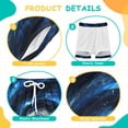 thumbnail image 3 of joogoo Spiral Starry Sky Boys Swim Trunks Beach Swimsuit Shorts Boxer 7Y, 3 of 8