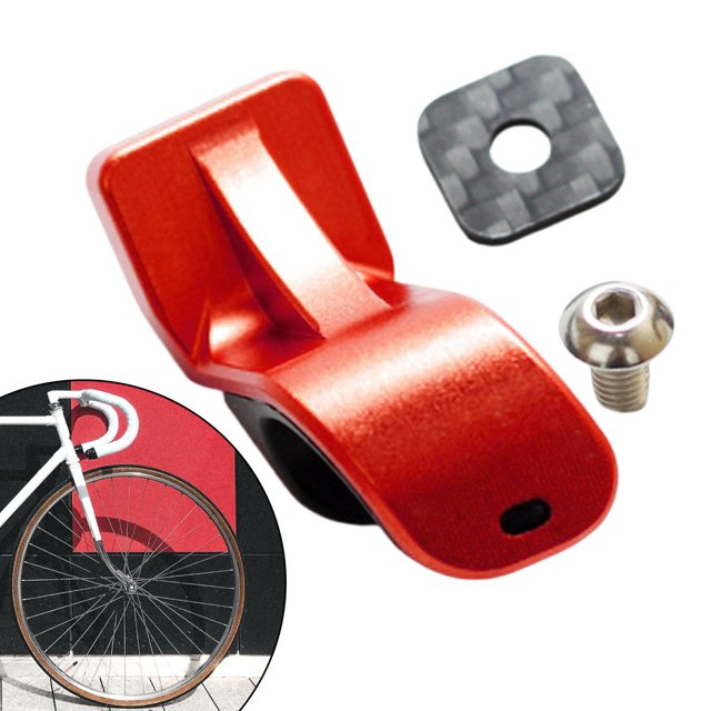 Gancho de horquilla delantera de aleación de aluminio shamjiam Rojo