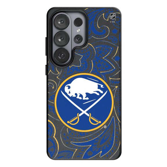 Keyscaper Buffalo Sabres Paisley Galaxy Magnetic Bump Case