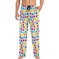 thumbnail image 4 of HPINK-T Princess Frogs Pajama Pants Mens Lounge Pants Super Soft Men Pajama Bottoms with Drawstring & Pockets, 4 of 13