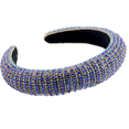 thumbnail image 1 of Diadema de diamantes de imitación de cristal para mujer, aros de pelo anchos hechos a mano a la moda, diadema ostentosa con cuentas, accesorios para el cabello MFZFUKR CPB-DE-LYY724-6, 1 of 5