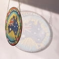 thumbnail image 4 of Australia Travel Decor Suncatcher Stained Glass Window Hanging, Gift for Traveller, Collection of Country Travel Souvenirs for Family and Friends, Australia Map and Flag Décor, 4 of 6