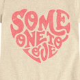 thumbnail image 3 of Instant Message - Someone to Love Fitted Short Sleeve Graphic T-Shirt, 3 of 6