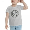 thumbnail image 3 of Life is Better with Chickens Around Cute Toddler T Shirts for Boys Girls (Gray, 4T), 3 of 5