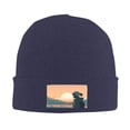 thumbnail image 2 of ZICANCN Knit Beanie Hat-Sunset Anime Minimal Winter Cap Soft Warm Classic Hats for Men Women Nature Sky Backpacking, 2 of 8
