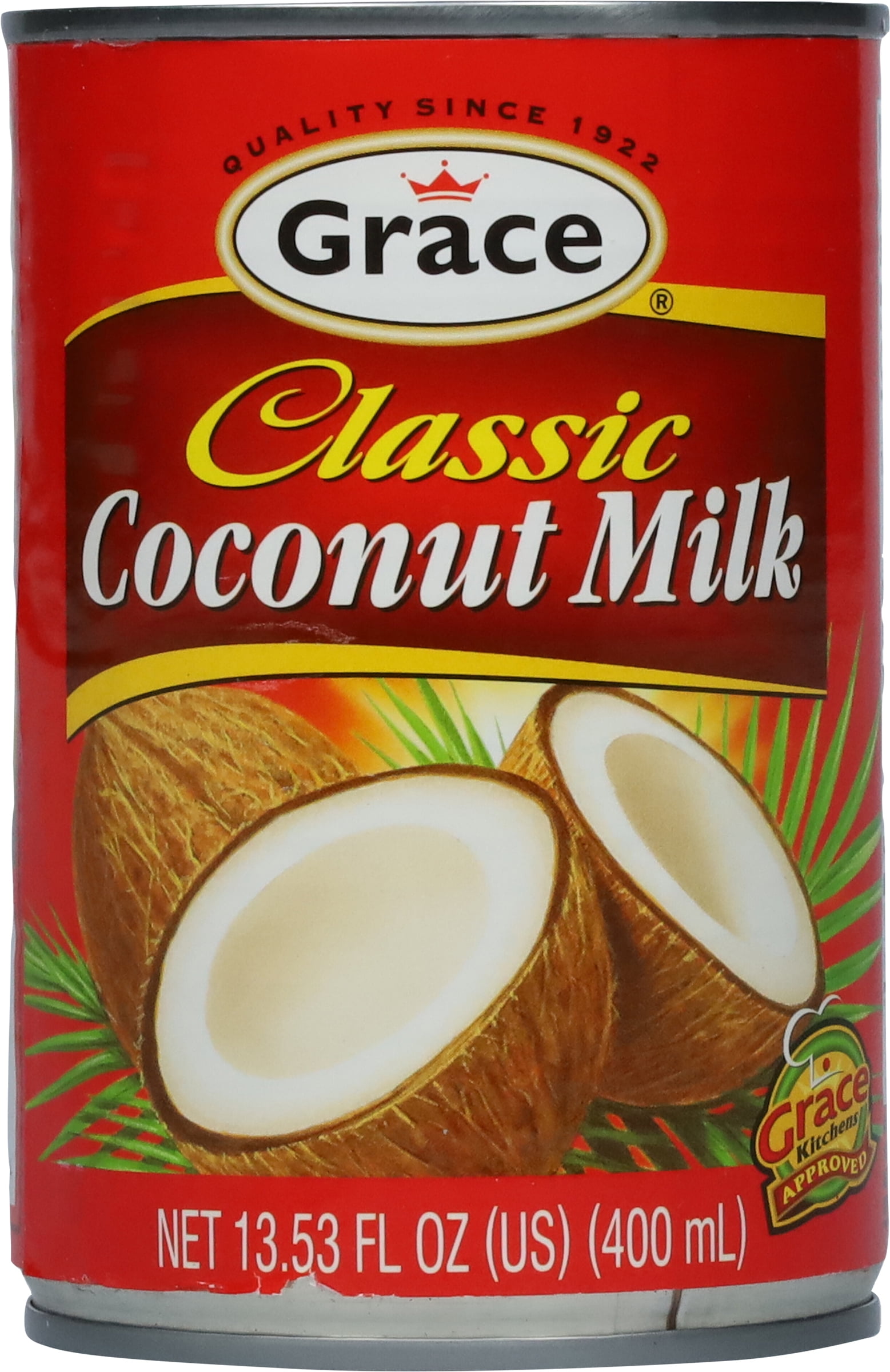 (7 pack) Grace Coconut Milk, 13.5 oz Can