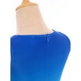 thumbnail image 4 of Aislor Praise Dance Dress for Girls Metallic Gradient Block Liturgical Dancewear Full Length Worship Robe Tunic Royal Blue 6, 4 of 7