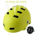 thumbnail image 2 of Rongbenyuan Skateboard Bike Helmet Multi-Sport for Scooter Skating Rollerblading Cycling,3 Sizes, 2 of 6
