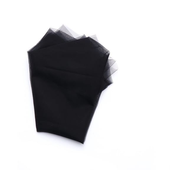 WHAMVOX  Wedding Black Veil for Photography Bachelorette Party Guest Bride