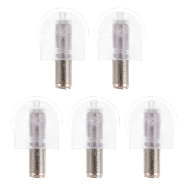 IFANLANDOR Shelf Support Pegs 50 Pack Plastic Metal For Cabinet Bookshelf Display Furniture Wardrobe