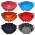 thumbnail image 3 of Foldable Design Silicone Baking Dish for Air Fryers and Grilling Needs, 3 of 9