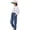 Light Blue 1, variant on Baby Kids Boy's Girls Denim Pants Casual Straight Leg Jeans Loose Spring Fall Teen Cowboy Trousers with Pockets 3-15 Years
