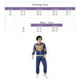 thumbnail image 4 of 80s HipHop Costumes Outfits  Retro Tracksuit  Patchwork Zip Up Long Sleeve Coat and Pants, 4 of 4