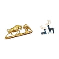 thumbnail image 4 of Esculturas Modernas De Animales Feng Shui: Toro, Oso, Vaca, Reno Y Ciervo. Figuras Decorativas Para Escritorio, Oficina, Sala De Estar, Regalos De Cumpleaños Y Decoración Del Hogar., 4 of 6