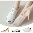 thumbnail image 5 of 9 Pairs Invisible Non-slip Ice Silk Socks - Thin Breathable Low Cut Inner Socks for Women, Ultra Low Cut Liner Socks, 5 of 5