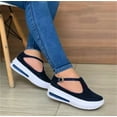thumbnail image 2 of Womens Walking Shoes,Women 2025 Floral Embroidery Slip On Platform ﻿﻿Sneakers Casual Light Loafers Comfortable Flat Shoe, 2 of 4
