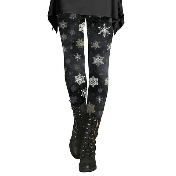 Outfmvch Holiday Leggings for Women Flannel Leggings Christmas Leggings for Women Plus Size Cargo Pants Women Baggy Corduroy Pants Women Womens Cargo Pants with Pockets Cotton Leggings Black L