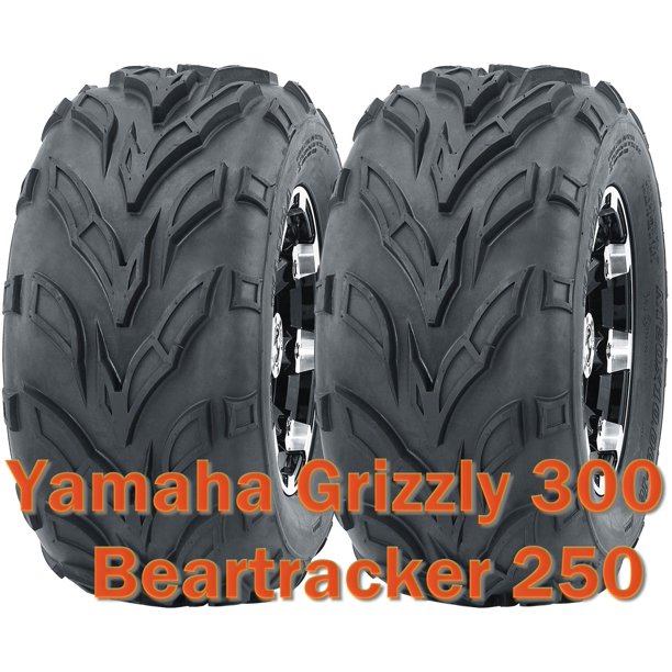 Yamaha Grizzly 300 Beartracker 250 ATV front tires set 22x710 22x7x10