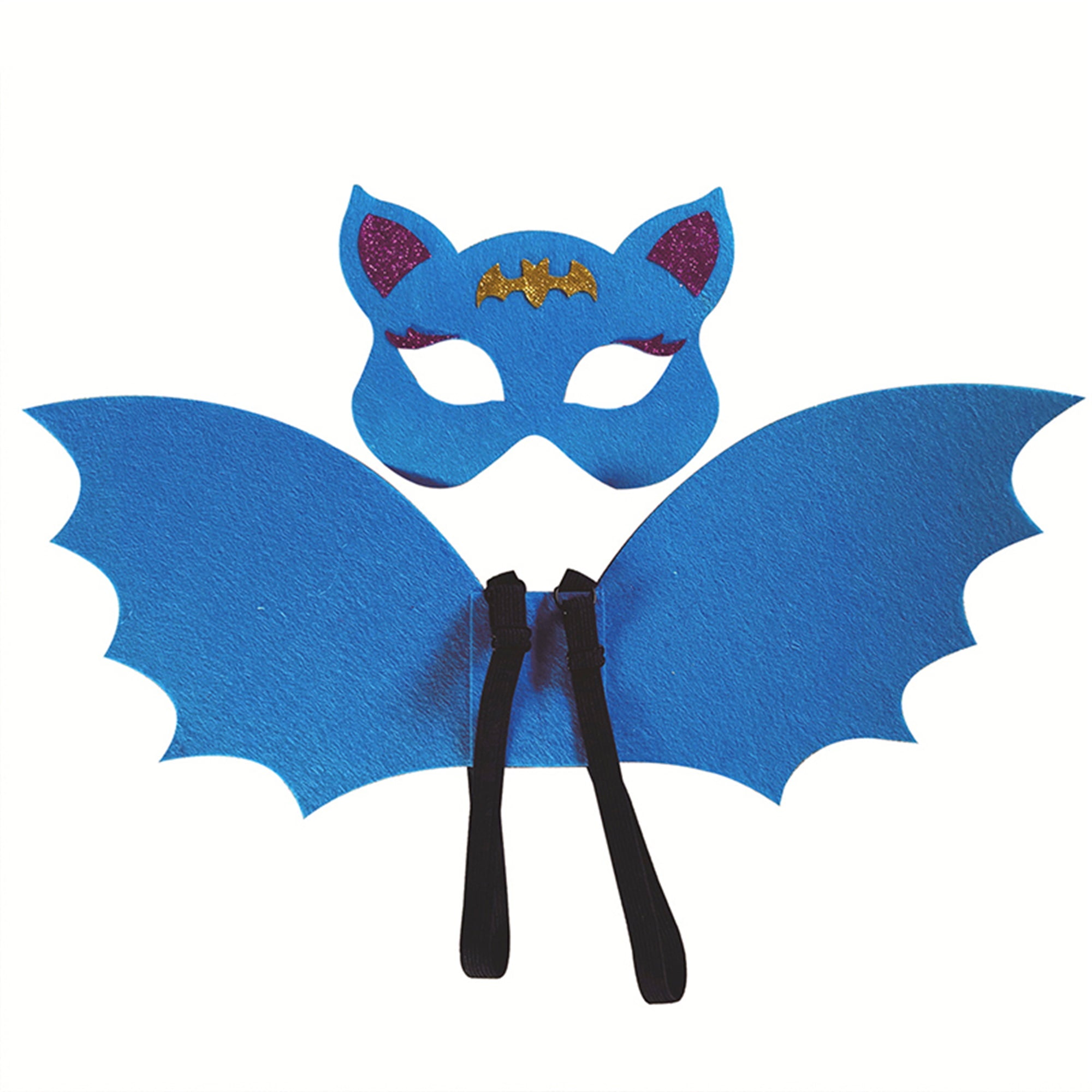 Halloween Bat Wings for Kids, Children Cosplay Costumes Props for Dress Up Holiday Pretend Play