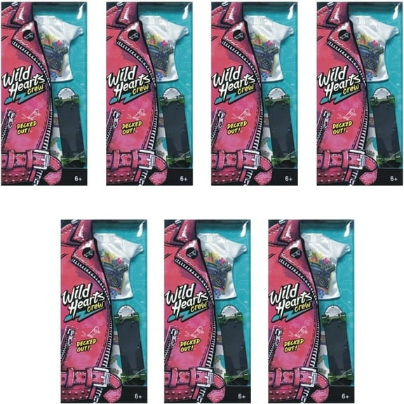 Case of 7 - Wild Hearts Crew Fashion Gear 4-Piece Set - Decked Out (GGY26)