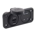 thumbnail image 3 of Cargador de coche Puerto USB dual Adaptador de carga de teléfono Fuente de alimentación Piezas de modificación Likrtyny Accesorios para autos y motos, 3 of 9
