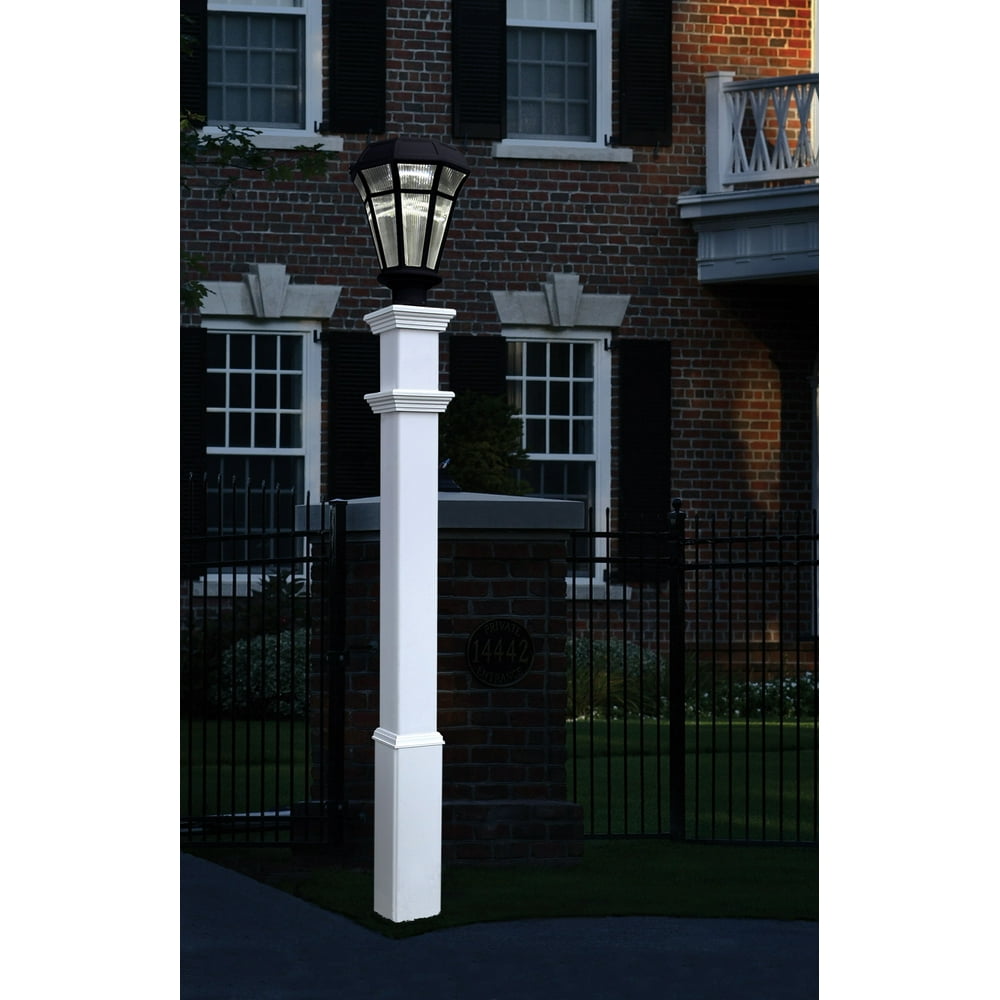 Sturbridge 72" Vinyl Lamp Post, White