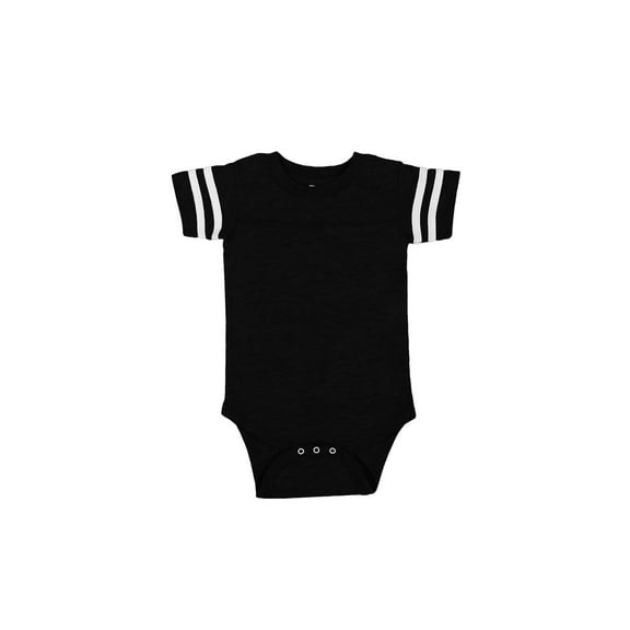 Rabbit Skins Infant Football Fine Jersey Bodysuit, Style 4437