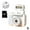 White, variant on Digital Camera, 1080p Hd Mini Camera with Led Flash Light, Camera Thumb Recorder Travel Digital Video Z0P6