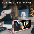 thumbnail image 6 of Allytech Galaxy Z Fold4 Case, Samsung Z Fold4 Cover, Ultra Slim Fit Shockproof Lightweight Anti-Scratch Protective Phone Case for Samsung Galaxy Z Fold 4 5G - Pink, 6 of 7