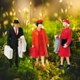 thumbnail image 3 of Figures Miniure Scenes scene Dioramas Train Railway Architecture Model Garden DIY Projects Resin Doll Layout Movie Character 3 Figure 87th, 3 of 8