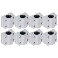 thumbnail image 1 of 8PCS Linear Ball Bearing Slide Block Aluminum Alloy Low Friction CNC Slide Block for 3D Printer, 1 of 5