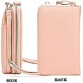 thumbnail image 3 of Bolso de herramientas Bolso bandolera pequeño para mujer, bolso de hombro ligero de cuero Pu con bloqueo Rfid para teléfono móvil, cartera con tarjetero., 3 of 5