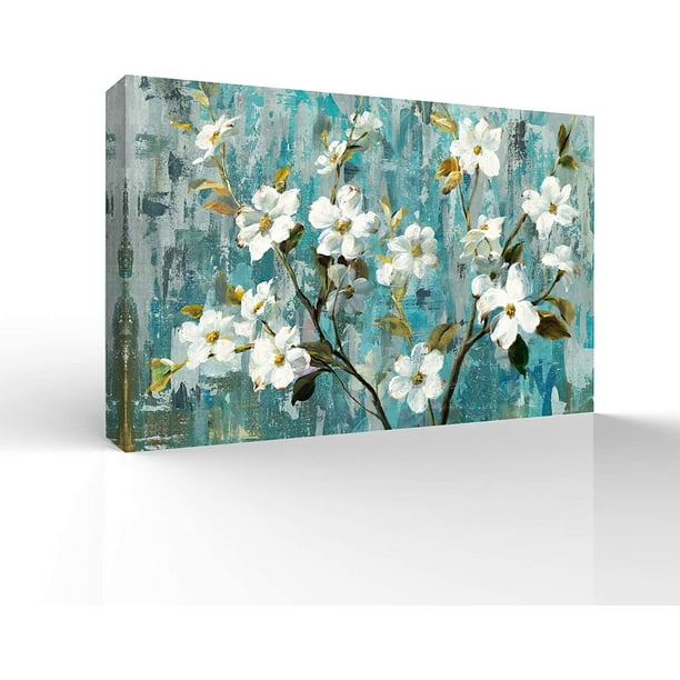 Wall26 Canvas Wall Art Vintage Flower Giclee Painting Wall Art for