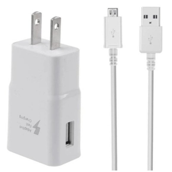 cargador samsung tipo v8 microusb carga rápida Samsung samsung